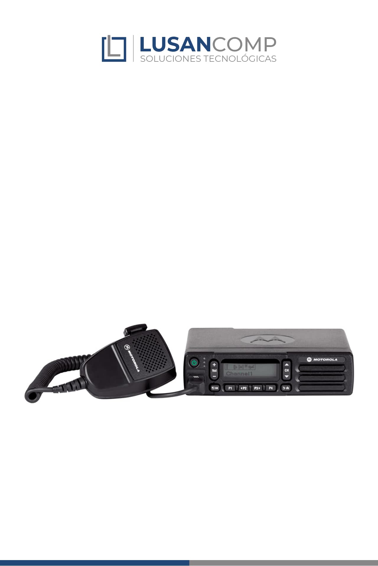 Radio móvil Motorola DEM400